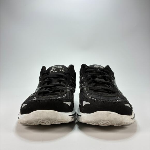 Skechers GOwalk 2 Flash Black Slip On Walking Shoes Comfort 13960 Women’s Size 8 - Picture 2 of 9